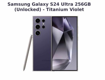 Samsung Galaxy S24 Ultra 256GB (Unlocked) - Titanium Violet